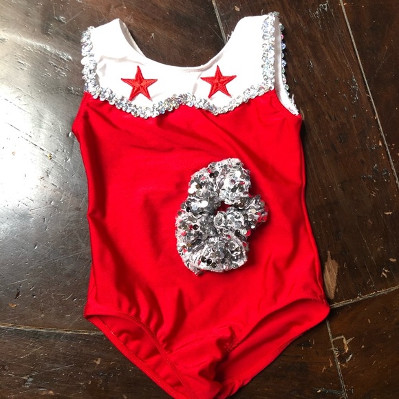 Sequins & Stars Child’s Leotard & Scrunchie 🤩 K1 - Picture 9 of 9